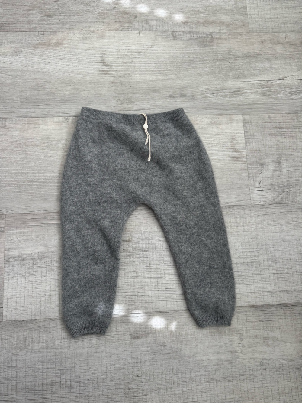 Quince Gray Cashmere Baby Pants